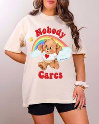 Nobody Cares Lolly The Bear Tee (ONLINE ORDER ONLY)