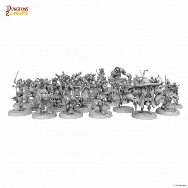 Dungeons & Lasers: NPC Miniature Pack