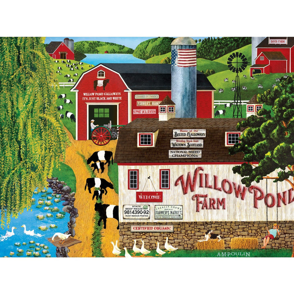 Homegrown - Willow Pond Farm 750 Piece Jigsaw Puzzle