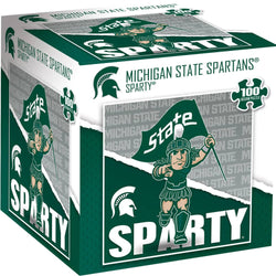 Michigan State Spartans - NCAA Mascot 100 Piece Jigsaw Puzzle
