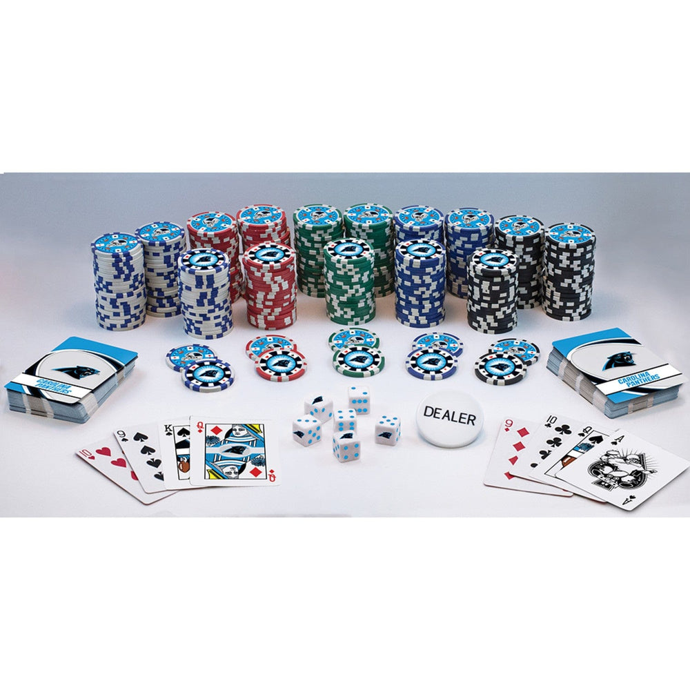 Carolina Panthers 300 Piece Poker Set (ONLINE ORDER ONLY)