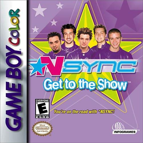 NSYNC Get to the Show (Gameboy Color) (ONLINE ORDER ONLY)