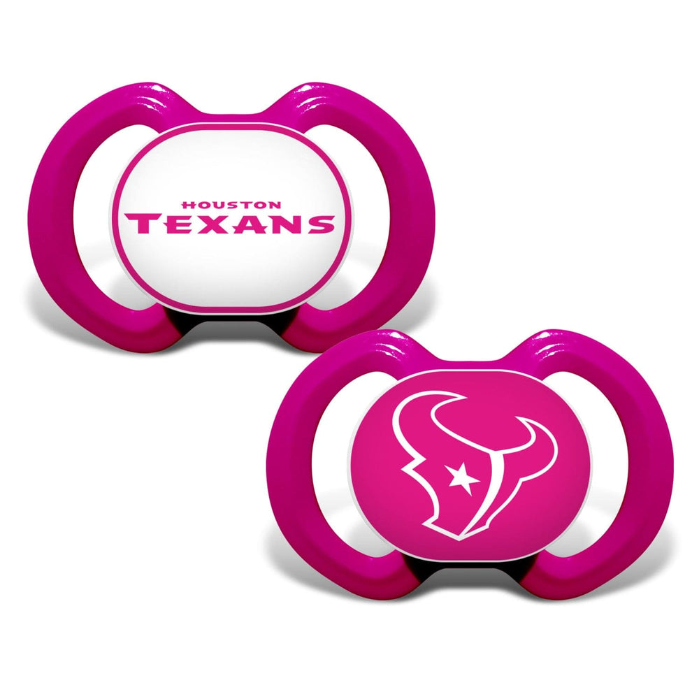 Houston Texans - Pink Pacifier 2-Pack (ONLINE ORDER ONLY)