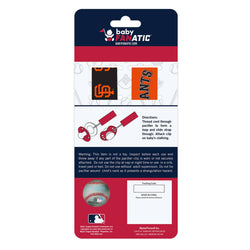 San Francisco Giants - Pacifier Clip 2-Pack (ONLINE ORDER ONLY)