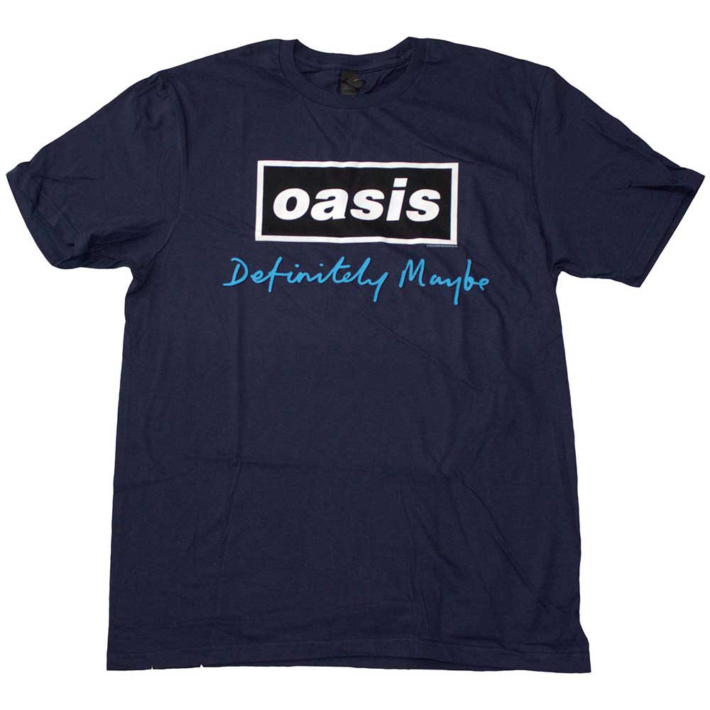 Oasis - Definitely Maybe Text Logo [T-Shirt] (ONLINE ORDER ONLY)