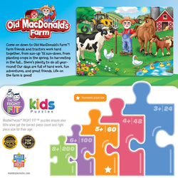 Old MacDonald's Farm - MacDonald's Pond 60 Piece Jigsaw Puzzle