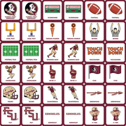 Florida State Seminoles Matching Game