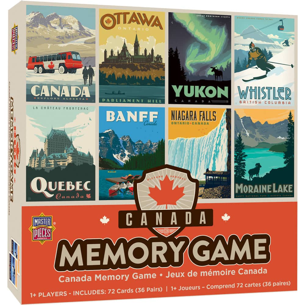 Canada Memory Game