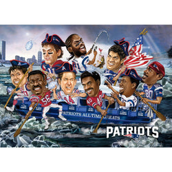 New England Patriots - All-Time Greats 500 Piece Jigsaw Puzzle