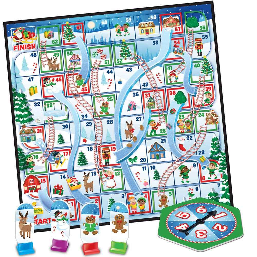 Candy Cane Kingdom - Slides & Ladders Board Game