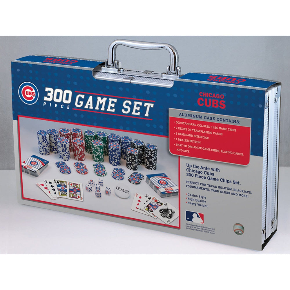Chicago Cubs 300 Piece Poker Set