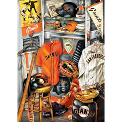 San Francisco Giants - Locker Room 500 Piece Jigsaw Puzzle (ONLINE ORDER ONLY)