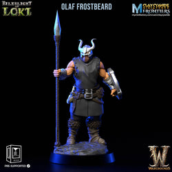 3D Printed Clay Cyanide Bileblight of Loki Vikings 28 32 mm D&D (Online Only)
