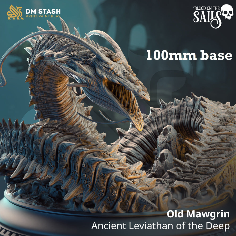 Old Mawgrin, Ancient Leviathan of the Deep (Sea Serpent Epic Boss) (Online Order Only)