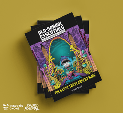 Old-School Essentials Adventure: Isle of the Plangent Mage (ONLINE ORDER ONLY)