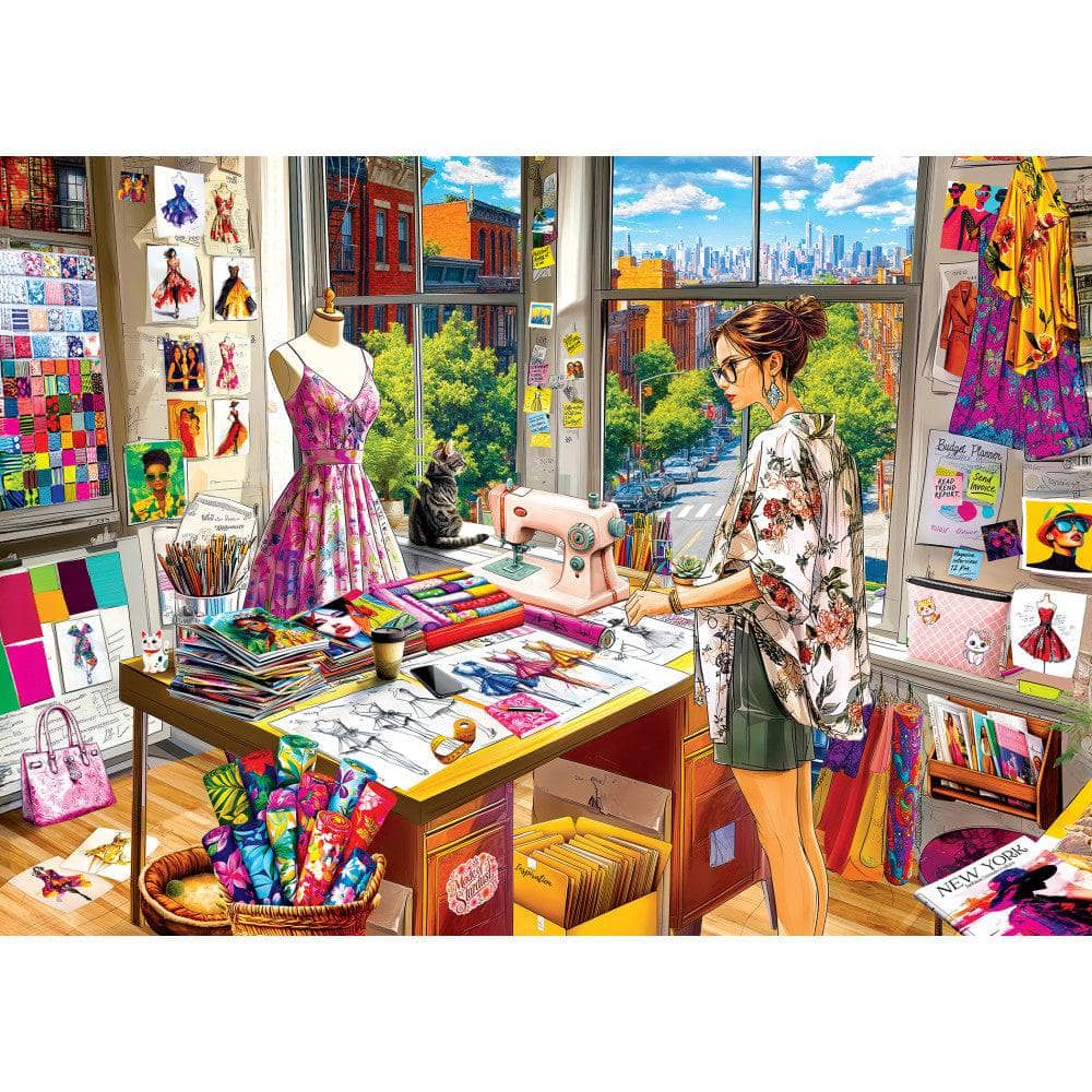 Maker's Nook - Fashion Dreams 500 Piece Jigsaw Puzzle