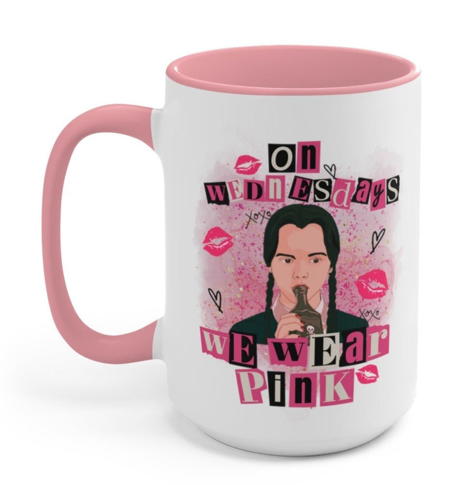 On Wednesdays We Wear Pink 15oz Mug (ONLINE ORDER ONLY)