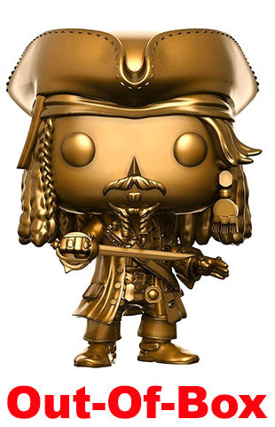 Out-Of-Box Jack Sparrow (Gold, Pirates of the Caribbean) 273 - Hot Topic Exclusive (Online Order Only)