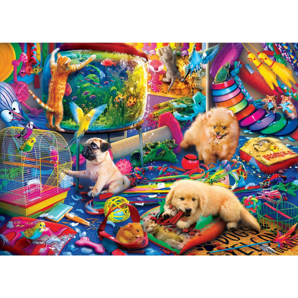 Home Sweet Home - Pet's Play Room 500 Piece Jigsaw Puzzle (ONLINE ORDER ONLY)