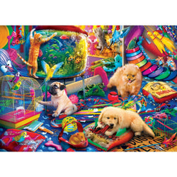 Home Sweet Home - Pet's Play Room 500 Piece Jigsaw Puzzle (ONLINE ORDER ONLY)