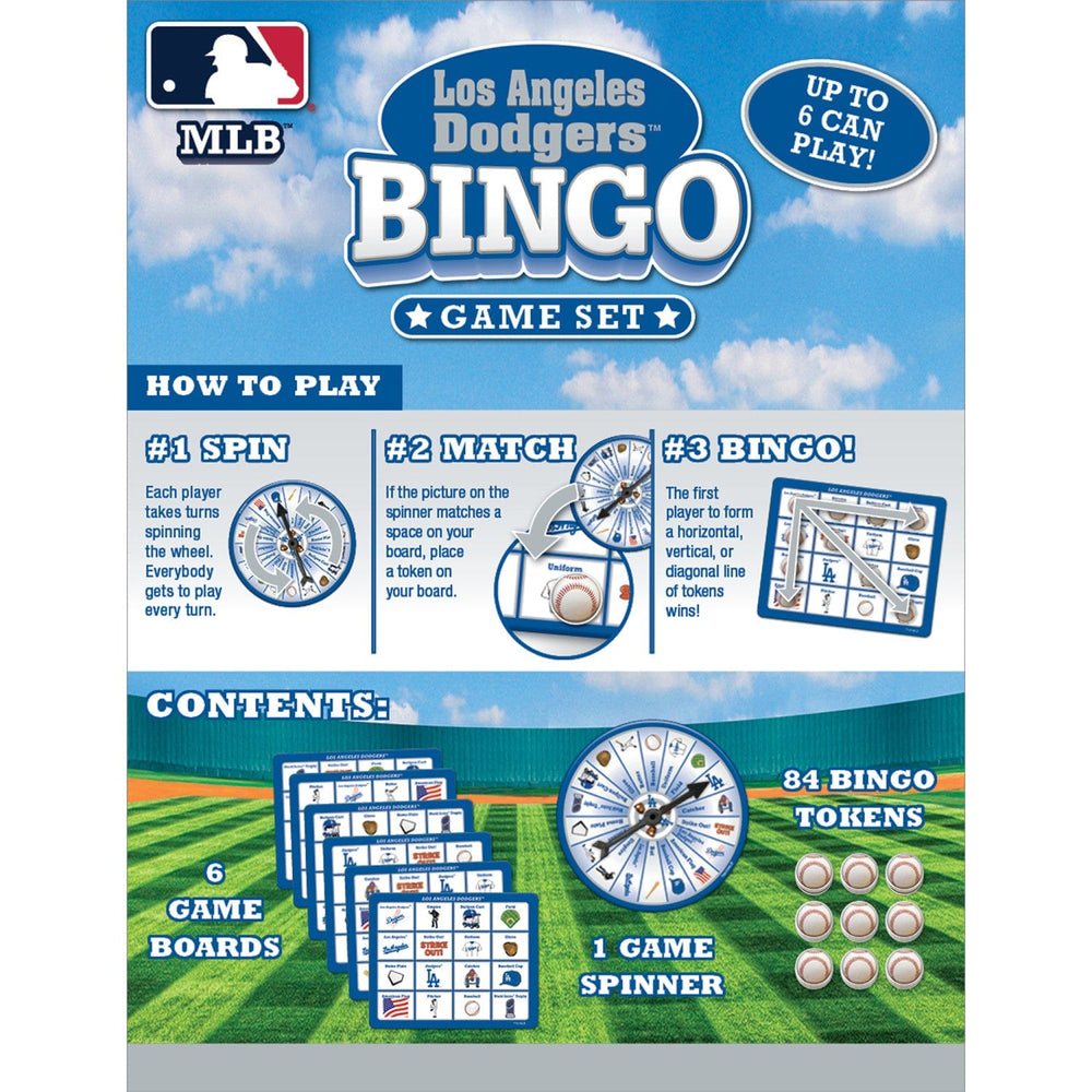 Los Angeles Dodgers Bingo Game (ONLINE ORDER ONLY)