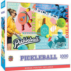 Pickleball - 1000 Piece Jigsaw Puzzle (ONLINE ORDER ONLY)