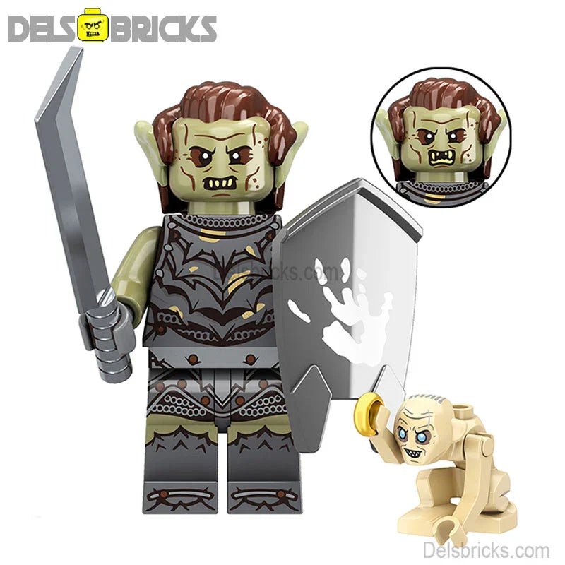 Orcs from Lord of The Rings Lego Minifigures Custom Toys 6 (ONLINE ORDER ONLY)