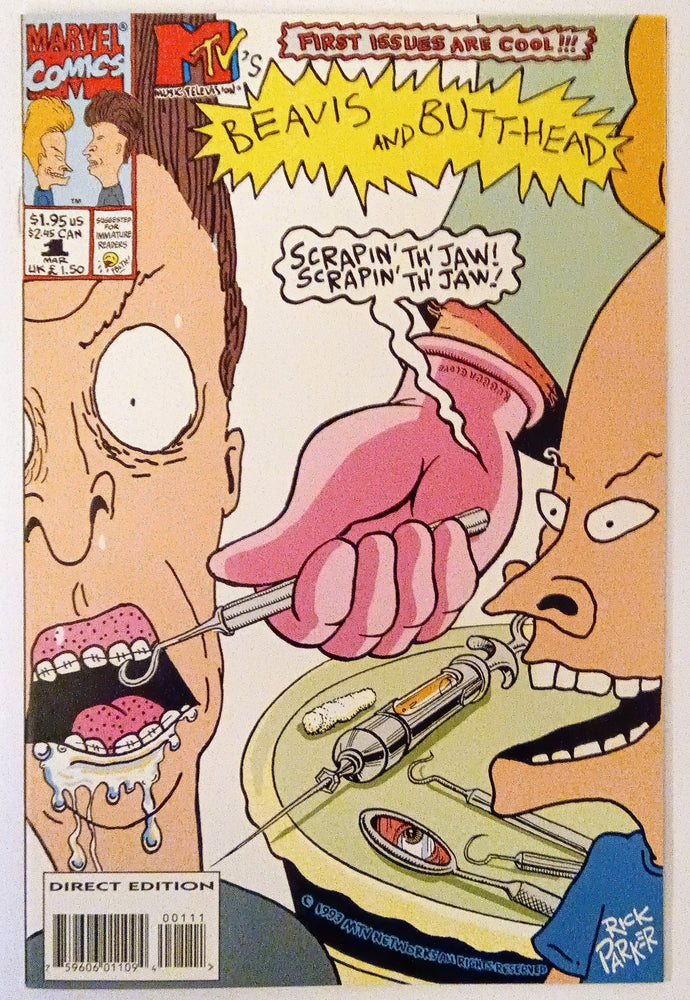 Marvel Comics: Beavis and Butt-Head #1 (ONLINE ORDER ONLY)
