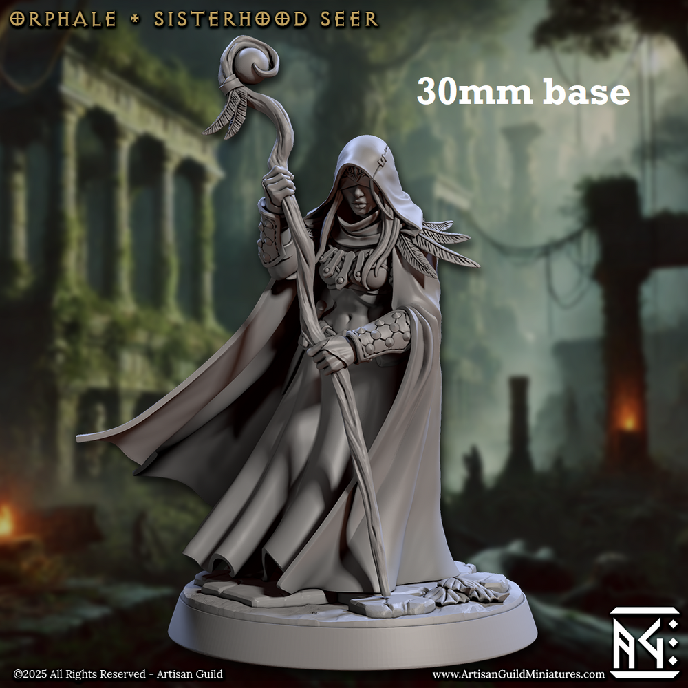 Orphale, Sisterhood Seer (Female Human Clairvoyant) (Online Order Only)
