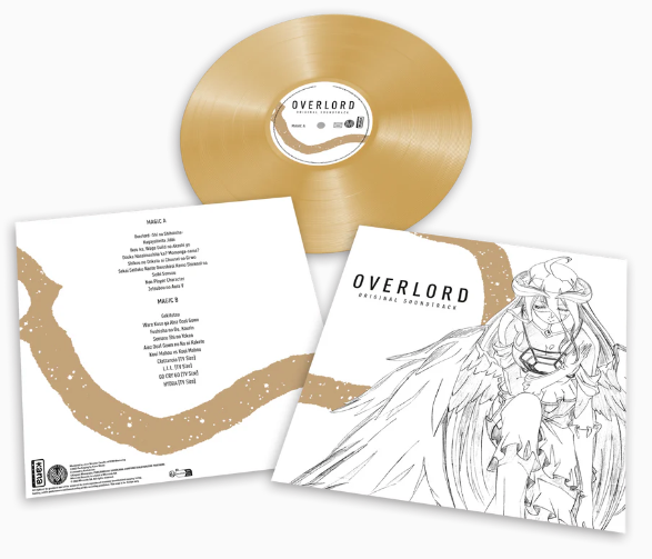 Shuji Katayama - Overlord (Soundtrack) (Gold) [Vinyl] (ONLINE ORDER ONLY)