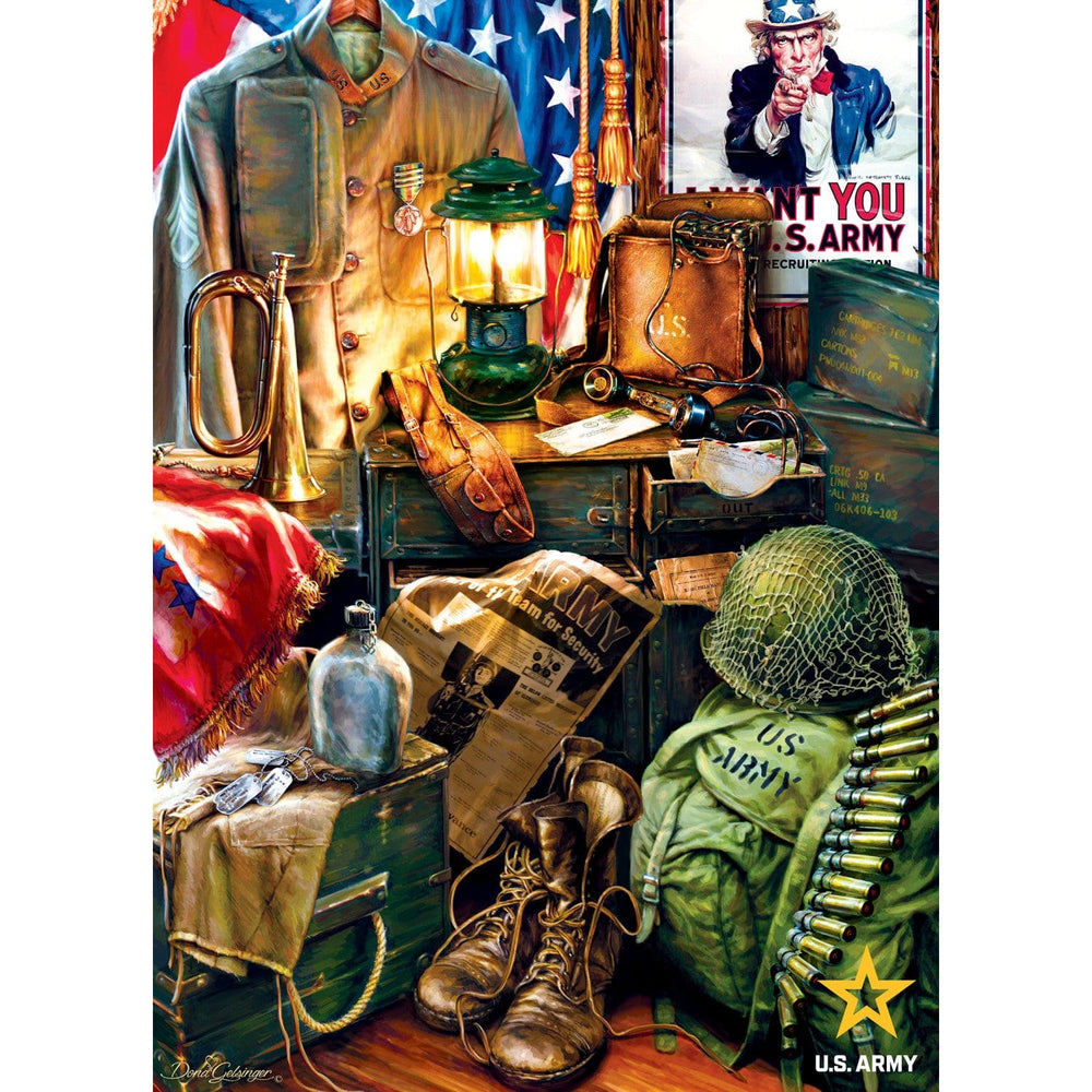 U.S. Army - Men of Honor 1000 Piece Jigsaw Puzzle