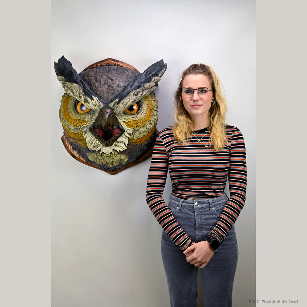 D&D Replicas of the Realms: Owlbear Trophy Plaque (ONLINE ORDER ONLY)