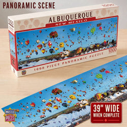 Albuquerque, New Mexico 1000 Piece Panoramic Jigsaw Puzzle