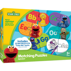 Sesame Street - Alphabet Matching Jigsaw Puzzles