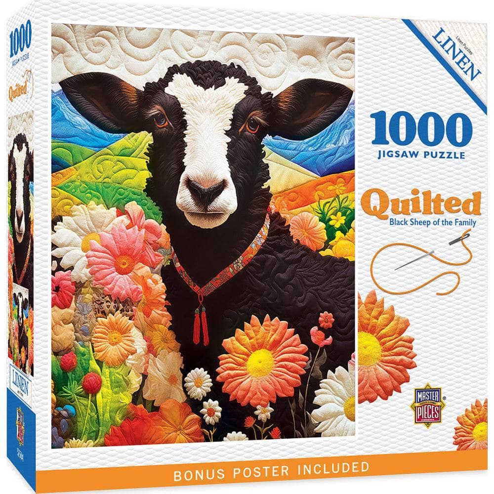 Quilted - Black Sheep of the Family 1000 Piece Jigsaw Puzzle