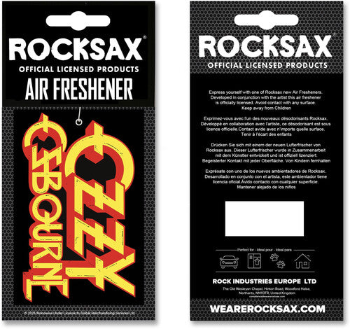 Rocksax - Ozzy Osbourne - Ozzy Osbourne Logo - Air Freshener [Air Freshener] (ONLINE ORDER ONLY)