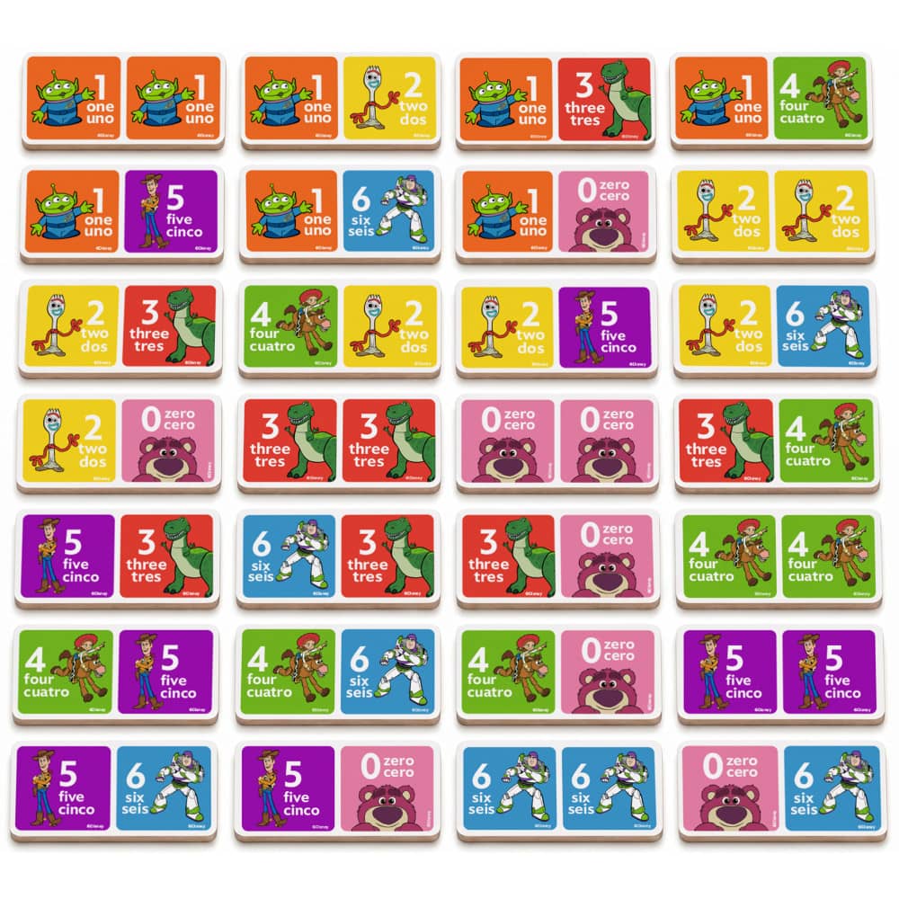 Disney - Toy Story Wood Dominoes