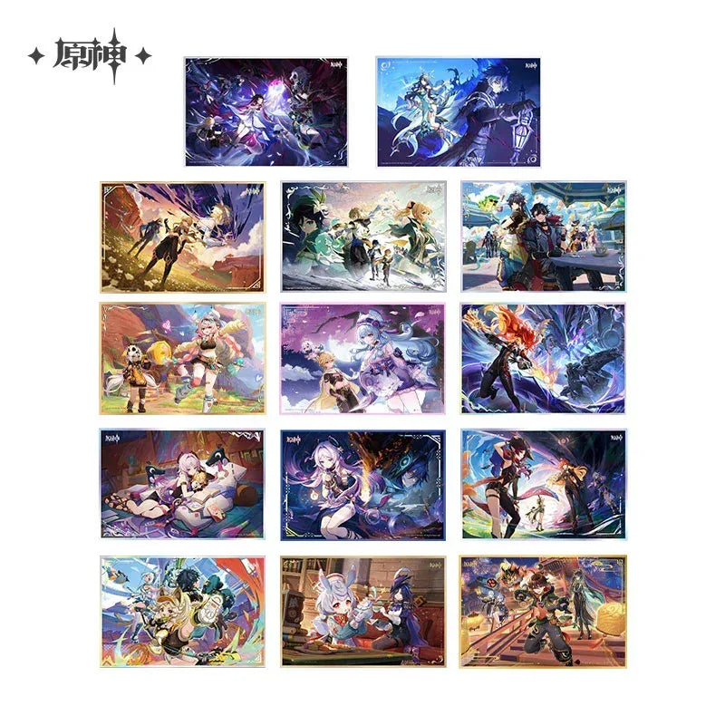 Genshin Impact Theme Series Acrylic Shikishi Cardboard