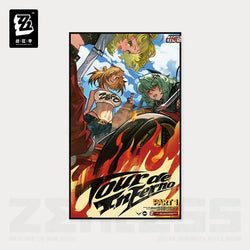 Zenless Zone Zero Random Play Video Tape Series Collectible Posters Vol.4