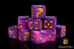 Black Serpent Dice (ONLINE ORDER ONLY)