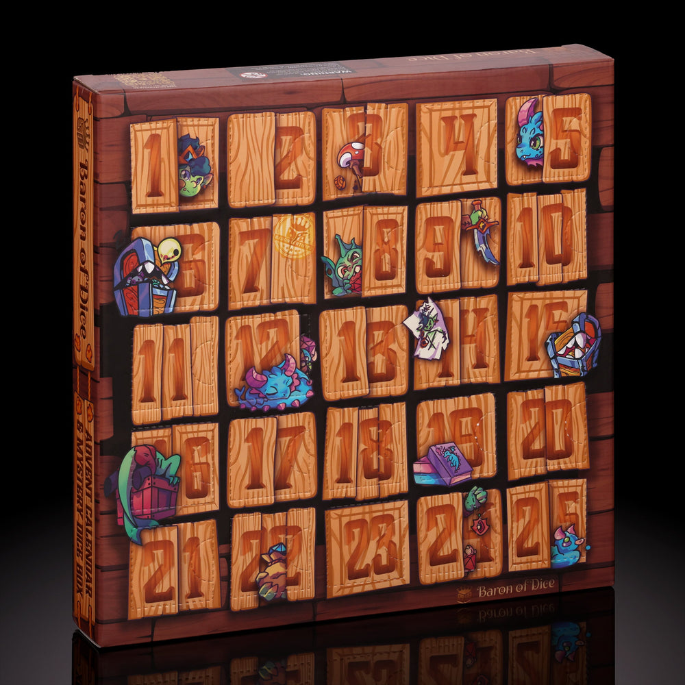 DnD Mystery Dice Advent Calendar - Goblin Game Night (ONLINE ORDER ONLY)