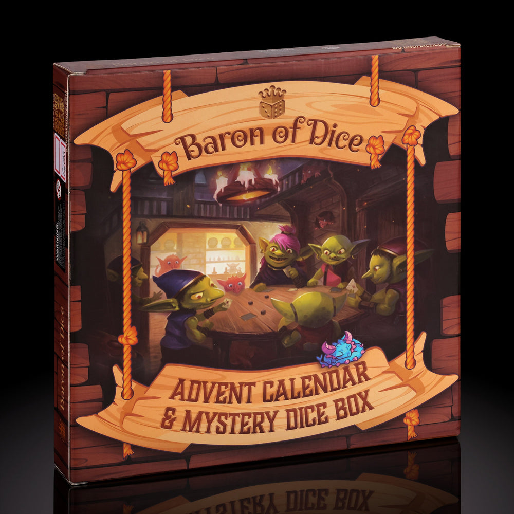 DnD Mystery Dice Advent Calendar - Goblin Game Night (ONLINE ORDER ONLY)