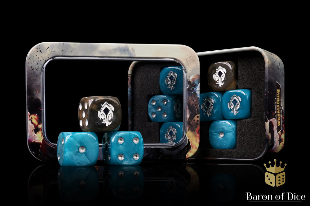 Warmachine: Dusk Final Hunt Official Dice Set (ONLINE ORDER ONLY)