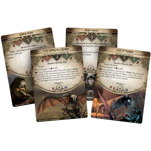 Arkham Horror LCG: Barkham Horror - The Meddling of Meowlathotep Scenario Pack