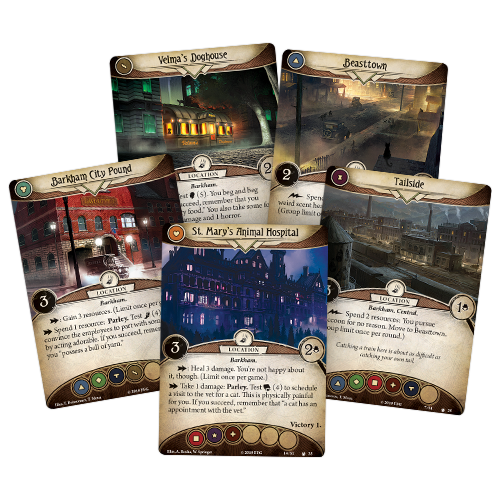 Arkham Horror LCG: Barkham Horror - The Meddling of Meowlathotep Scenario Pack