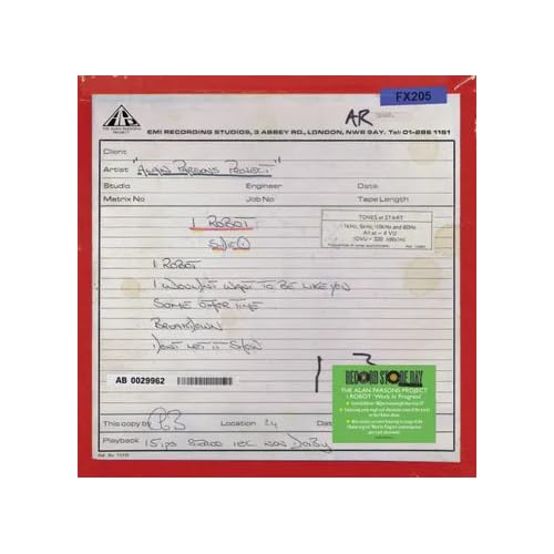 I Robot (Work In Progress) (Rsd 4.12.25) [Vinyl] (ONLINE ORDER ONLY)