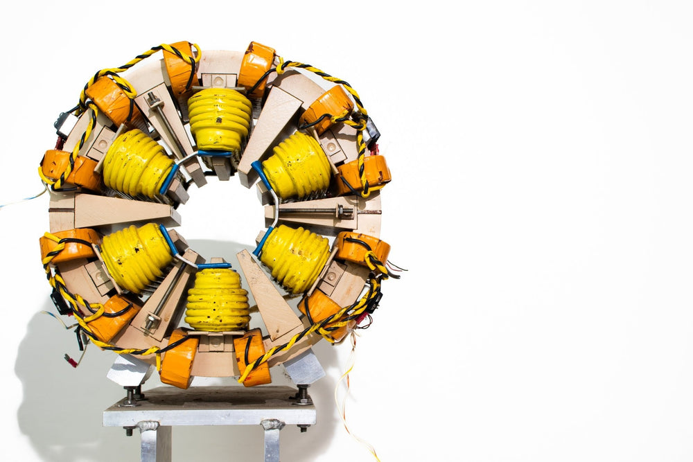 Aladdin Synchrotron Particle Accelerator Fragment — Authentic Cooling Coil Section