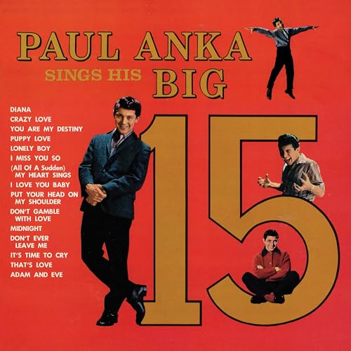 Paul Anka - Paul Anka Sings His Big 15 [Gold LP] [Vinyl] (ONLINE ORDER ONLY)