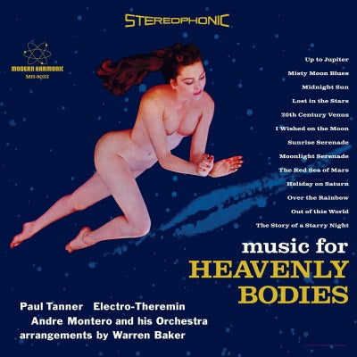 Paul Tanner - Music for Heavenly Bodies (BLUE VINYL) [Vinyl] (ONLINE ORDER ONLY)