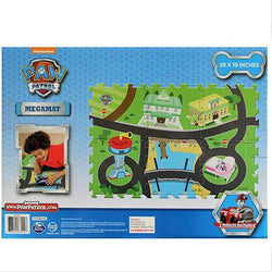 Paw Patrol - 6 Tiles - 28 x 19 Inch - Mega Floor Mat with Vehicle (Online Order Only)